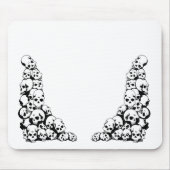 schedels muismat (Voorkant)