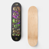 Schedels Persoonlijk Skateboard (Voorkant)
