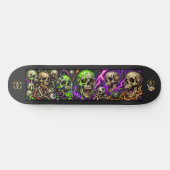 Schedels Persoonlijk Skateboard (Horizontaal)