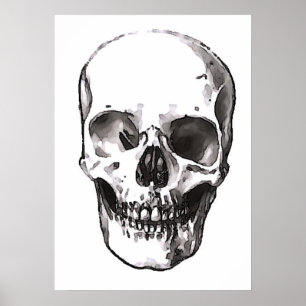 Schedels Poster Print Zwart & Wit Pop Art Posters