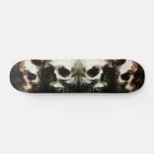 Schedels rustiek 16-2 Decoupage Persoonlijk Skateboard (Horizontaal)