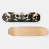 Schedels rustiek 16-2 Decoupage Persoonlijk Skateboard (Horizontaal)