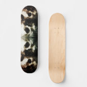 Schedels rustiek 16-2 Decoupage Persoonlijk Skateboard (Voorkant)