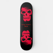  schedels skateboard (Voorkant)