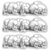 +|  schedels ||+ sticker (Voorkant)