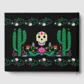 Schedels Suikerfeest Dag van de Doden Persoonlijk Gastenboek (Achterkant)