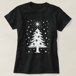 Schedels voor Kerstboom T-shirt