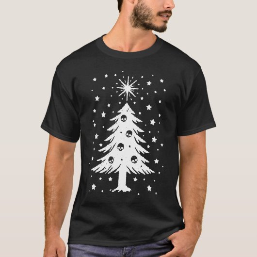 Schedels voor Kerstboom T-shirt (Voorkant)