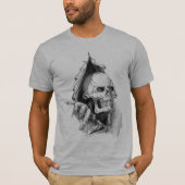 schedelscheurtje t-shirt (Voorkant)