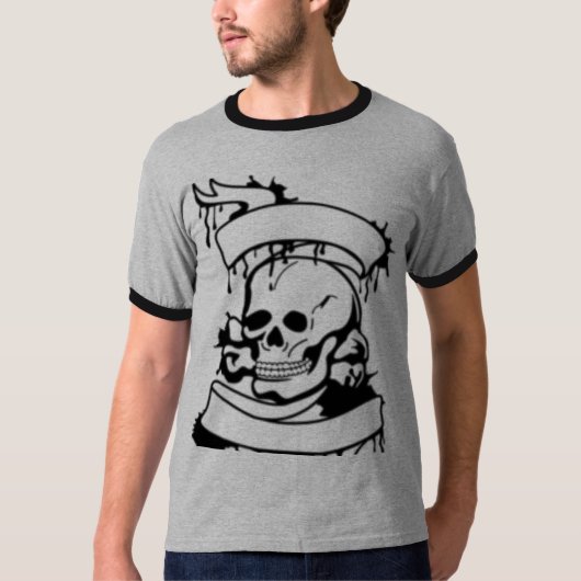 schedelschuur t-shirt (Voorkant)