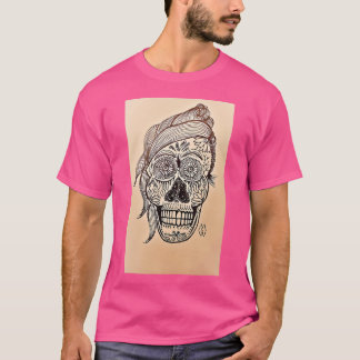 schedelselfie t-shirt