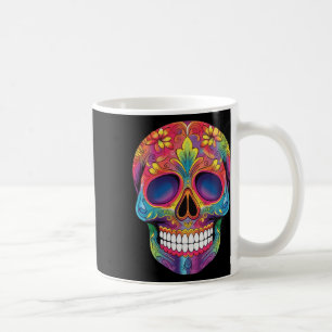 Schedelskelet Dia de los Muertos Dag van de Doden Koffiemok