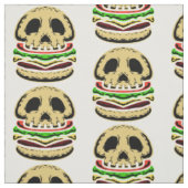 Schedelskelet dood griezelige burger stof (Swatch)