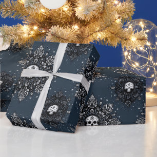 Schedelsneeuwvlok Cadeaupapier
