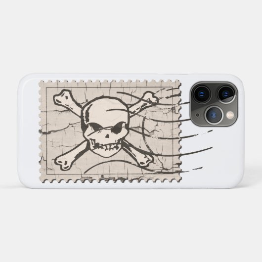 Schedelstempel Case-Mate iPhone Case (Achterkant (horizontaal))