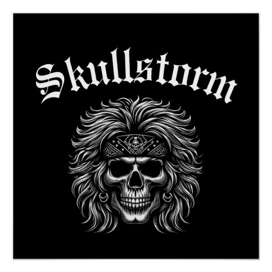 Schedelstorm Perfect Poster (Voorkant)