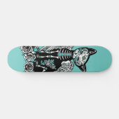 Schedelsuikerkat Persoonlijk Skateboard (Horizontaal)
