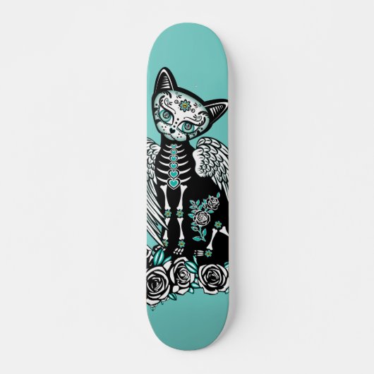 Schedelsuikerkat Persoonlijk Skateboard (Voorkant)