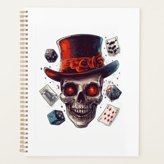 Schedeltoveraarshoed Planner (Voorkant)