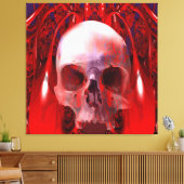 Schedeltransfusie Canvas Afdruk (Insitu (Woonkamer))