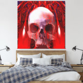 Schedeltransfusie Canvas Afdruk (Insitu (Slaapkamer))