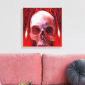 Schedeltransfusie Canvas Afdruk (Insitu (Woonkamer))