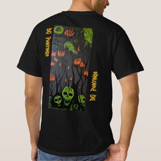 Schedeltuin T-shirt v.2 (Achterkant)