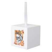 Schedelval Boog Halloween Decoratie (Achter hoekig)