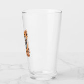 Schedelval Boog Halloween Glas (Links)
