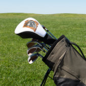 Schedelval Boog Halloween Golfheadcover (Insitu)