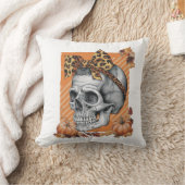 Schedelval Boog Halloween Kussen (Deken)