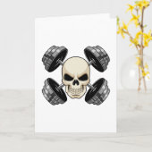 Schedelversterkende trainingsdumbbells kaart (Gele Bloem)