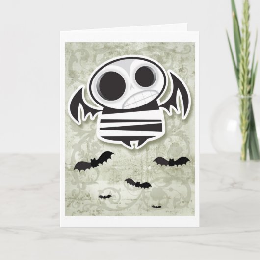 Schedelvleermuiskaart Kaart (Voorkant)