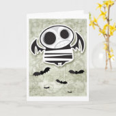 Schedelvleermuiskaart Kaart (Gele Bloem)