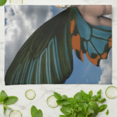 Schedelvlinder Theedoek (Gevouwen)