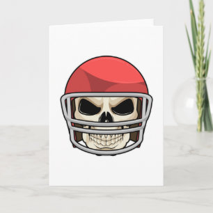 Schedelvoetbalhelm Kaart