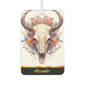 Schedelvormige luchtverfrisser voor bloemen (Voorkant)