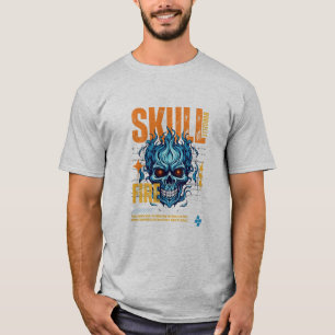 Schedelvuur: de brandende rand t-shirt