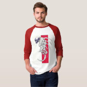 schedelwervelkolom t-shirt (Voorkant volledig)