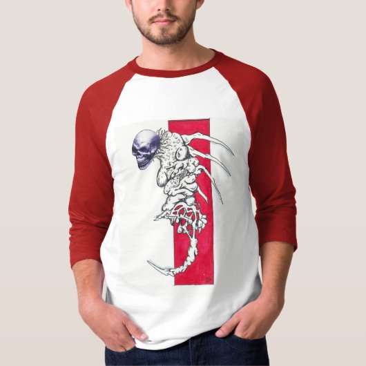 schedelwervelkolom t-shirt (Voorkant)