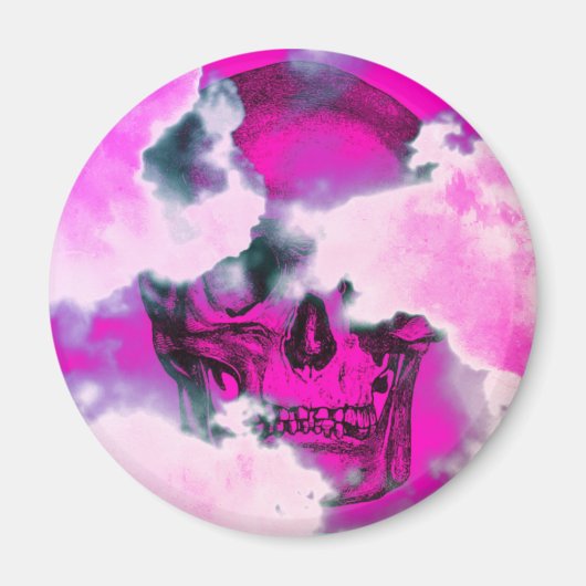 schedelwolken magneet (Voorkant)
