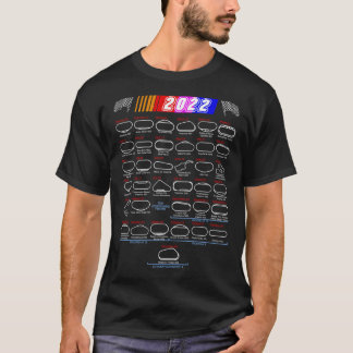 Schedule Nascar Cup 2022 Essential T-Shirt