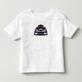 scheel oog paarse handgetekende kunst kinder shirts