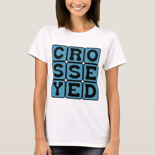 Scheelzien, Esotropie T-shirt (Voorkant)