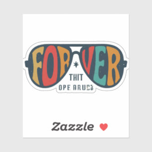 Scheelzien - Voor eeuwig -  Sticker