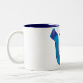 Scheenbeen Tweekleurige Koffiemok (Links)