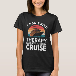 Scheep Ik heb geen therapie nodig, ik moet gewoon T-shirt