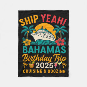 Scheep Jee Hamas Verjaardagsreis 2025 Cruise Match Fleece Deken
