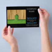 Scheepafdichtingen voor de bouw van tapijten flyer (Hand)