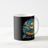 Scheeps Beste Viking Vader Koffiemok (Voorkant rechts)